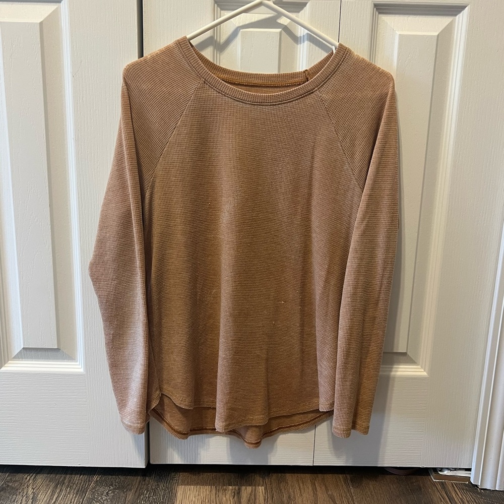 Khaki Waffle Shirt